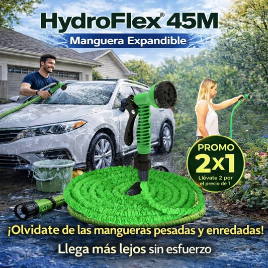 HydroFlex® 45M Manguera Expandible + PROMO 2X1