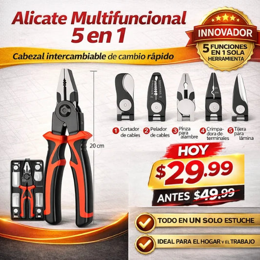 Alicate PowerGrip® 5 en 1
