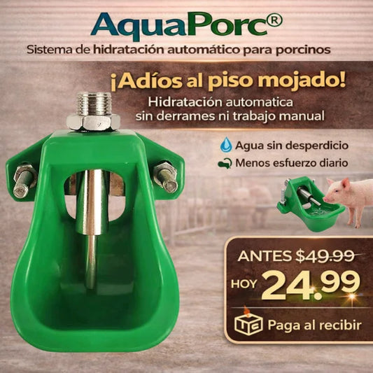 AquaPorc® Sistema de hidratación automático para porcinos