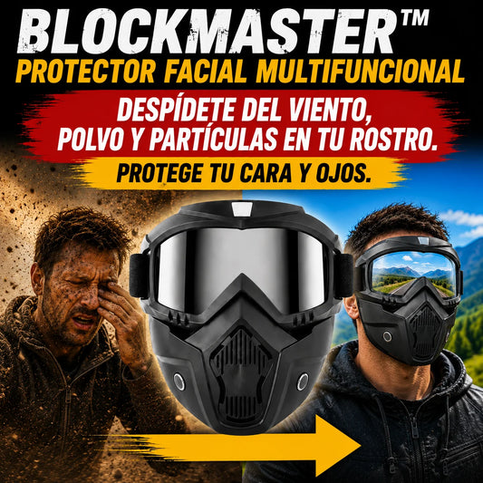 BLOCKMASTER™ Protector Facial Multifuncional