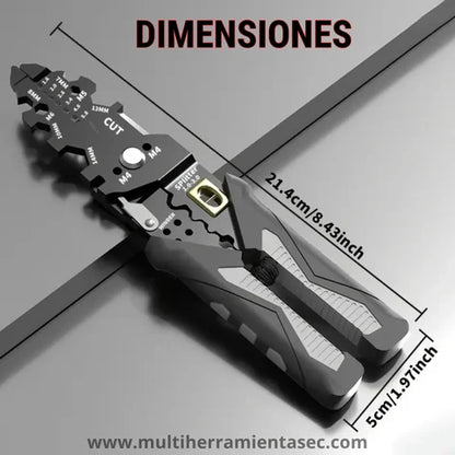 ALICATE MASTER™ 10 EN 1 Domina con facilidad todo tipo de cable y proyectos eléctricos