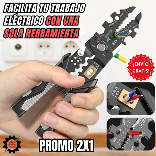 ALICATE MASTER™ Domina con facilidad todo tipo de cable y proyectos eléctricos + PROMO 2X1 🎁
