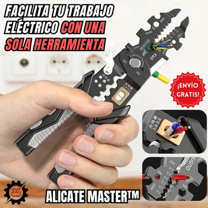 ALICATE MASTER™ 10 EN 1 Domina con facilidad todo tipo de cable y proyectos eléctricos