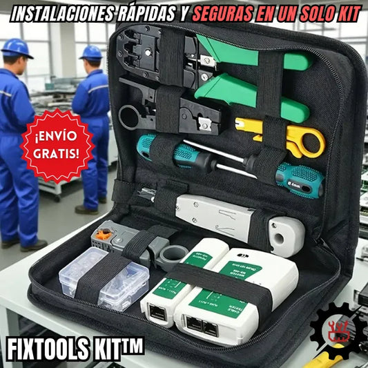 FixTools Kit™ Kit de herramientas para garantizar estabilidad y velocidad en tu red 📡